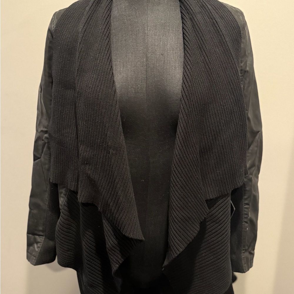 Blank NYC Black Leather Detail
